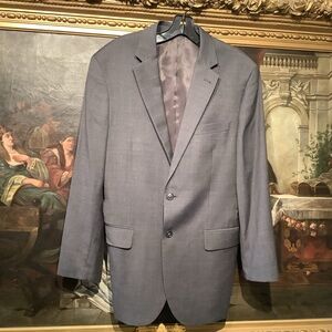 Jos A Bank 1905 New Tradition Gray Wool Blazer Sports Jacket Sz 40R